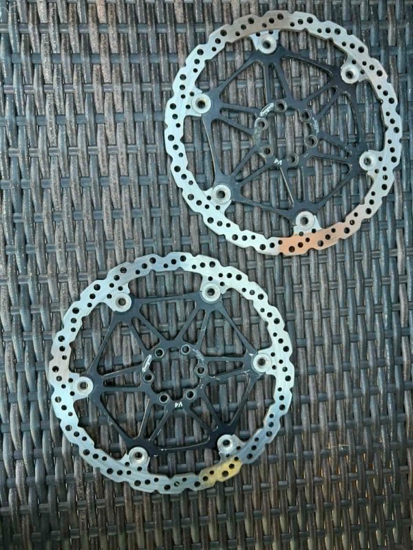 Hope V4 Disc Brake Rotors, 203mm, 6 bolt, 3.3mm thick for Hope V4 callipers only