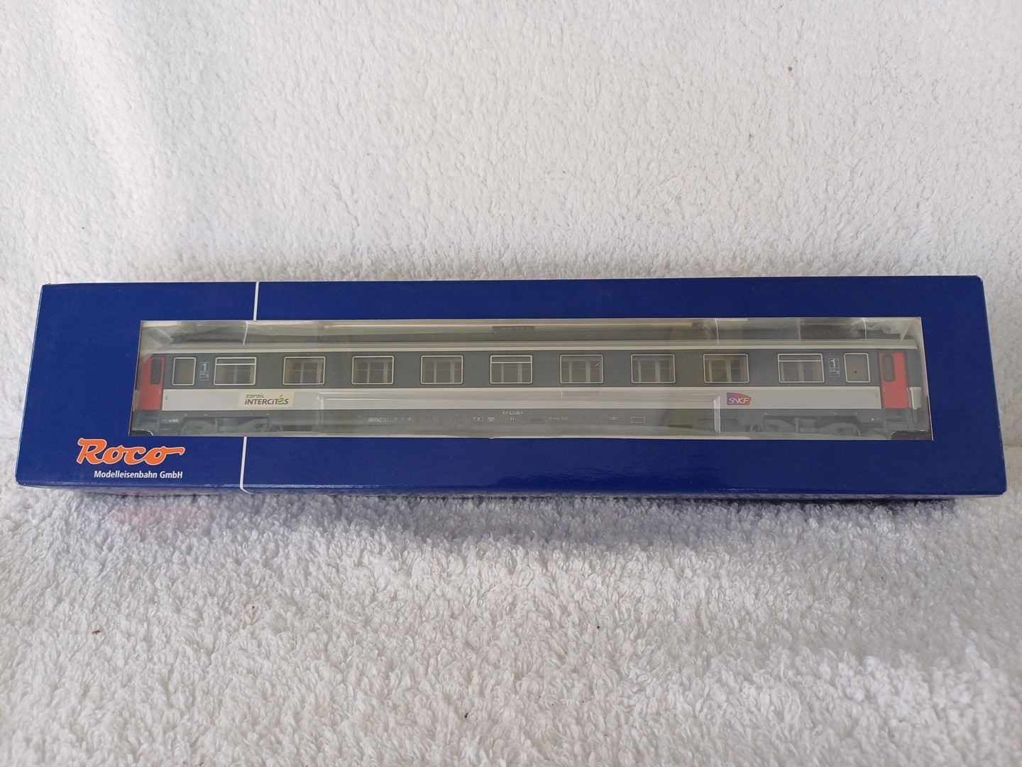 Roco HO 45755 SNCF Intercites Corail 1st Class Passenger Coach Carmillon Logo