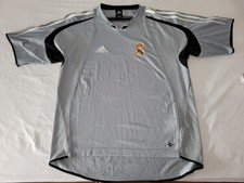 VTG 2004 2005 REAL MADRID TRAINING ADIDAS M MEDIUM ESPAñA JERSEY SHIRT CLIMACOOL