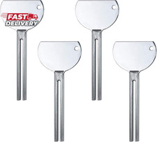 AUEAR, Stainless Steel Toothpaste Tube Squeezers Key Silver for Home Hair Dye S