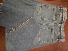 Zara Girl's NWT Wide Leg 5 pocket Denim Blue Jeans in Sz 9