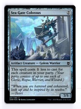 Sea Gate Colossus 251 Foil Zendikar Rising C MTG LP