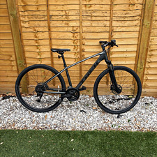 Trek Dualsport 3 Bike M Black/Grey Flat Bar Front Suspension Hydraulic Disc 700C