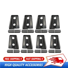 For Jeep Wrangler JK JKU 2007-2018 Hood & Door Hinge Cover Protector Trim Kit