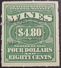 US Stamp Collection - Revenue - Cordial & Wine - Scott # RE54 - Used