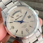 RARE ORIENT Star President EV0F-C0 Day Date White Dial Automatic Vintage Watch