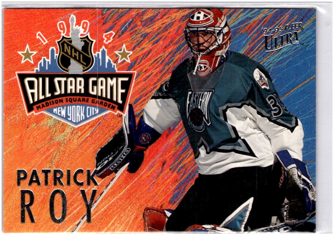 1994-95 Ultra #6 Patrick Roy All-Stars Montreal Canadiens Near Mint or Better