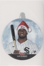 2020 Topps Holiday WalMart Mega Box Oversized Ornaments Die-Cuts Luis Robert 2ra
