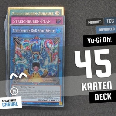 Yugioh! - Streichbuben Deck XXL - Reiß-Röhr-Röster - ORIGINAL & Deutsch!   