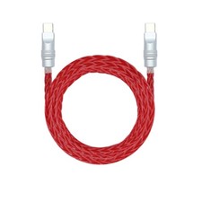 Type C Braided Cable Eight Cored Silver Plated Copper Fast Charging Data Line