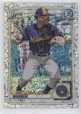 2020 Bowman Draft Chrome Sparkle Refractor Zavier Warren #BD-97 00g3