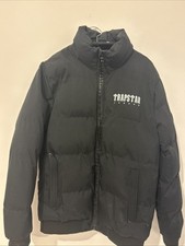 Giubbotto Nero Ragazzo Trapstar Taglia S con cappuccio rimuovibile