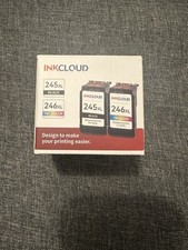 Ink Cloud 245XL Black 246XL Tri Color Ink - Ex: 9/25