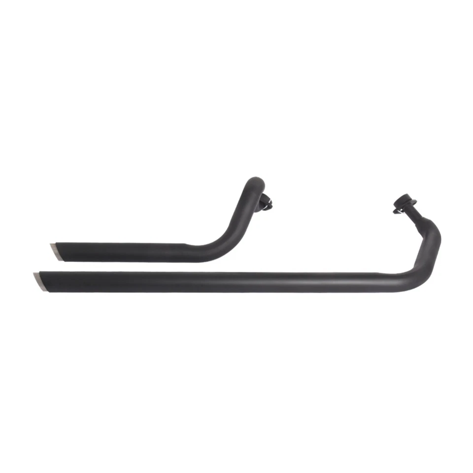 Tubo de escape escalonado corto largo con silenciador para Yamaha Virago1100 750 XV750/1100 Foto 2 de 4