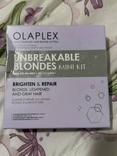 Olaplex Unbreakable Blondes Mini Kit Repair  Brighten for Blonde, Gray Hair 4pc