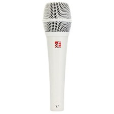sE Electronics V7 Dynamic Supercardioid Vocal Microphone, White