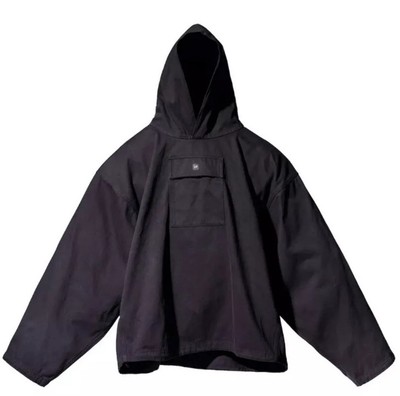 新品L yeezy gap sateen anorak hoodie Yeezy Gap Sateen Anorak Hoodie Men's Size Large Black | eBay