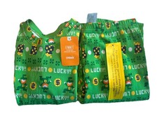 NEW Gymboree Boys Pajama Set Size 12 Green St. Patrick  s Day Lucky Kids