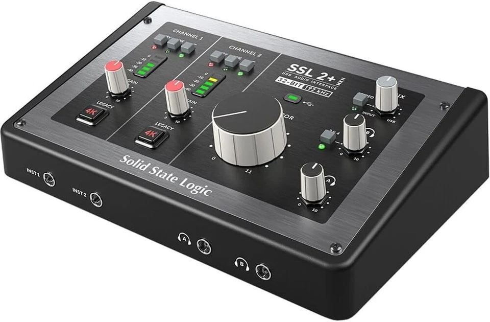 Solid State Logic SSL 2+ MKII USB Audio Interface - Image 3 of 4