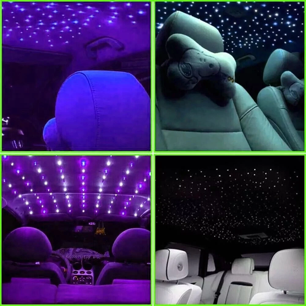 1000-Piece Car & Home Fiber Optic Star Light Kit with RGBW LED