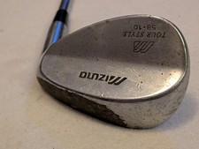 Mizuno Tour Style 58-10 Rusted Face Lob Wedge 58° Steel Shaft RH Used Golf Club