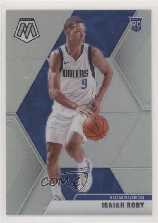 2019-20 Panini Mosaic Rookies Silver Prizm Isaiah Roby #232 4nb