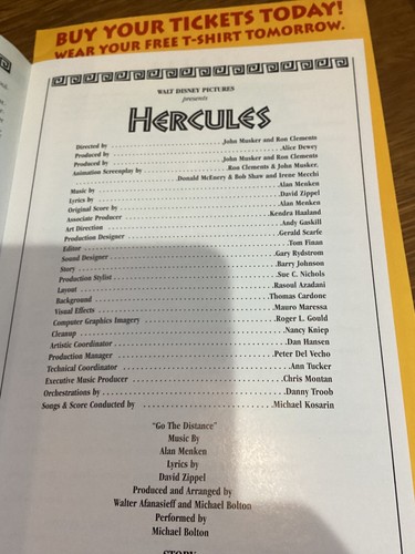 STAGEBILL DISNEY STUDIOS PRESENTA HERCULES ESTATE SPETTACOLARE + ANTEPRIMA RE LEONE - Foto 3 di 4