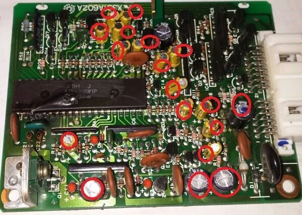 Kit de reparación de repuesto de condensador Stealth ECS Mitsubishi 3000GT 1991-1995 Foto 2 de 4