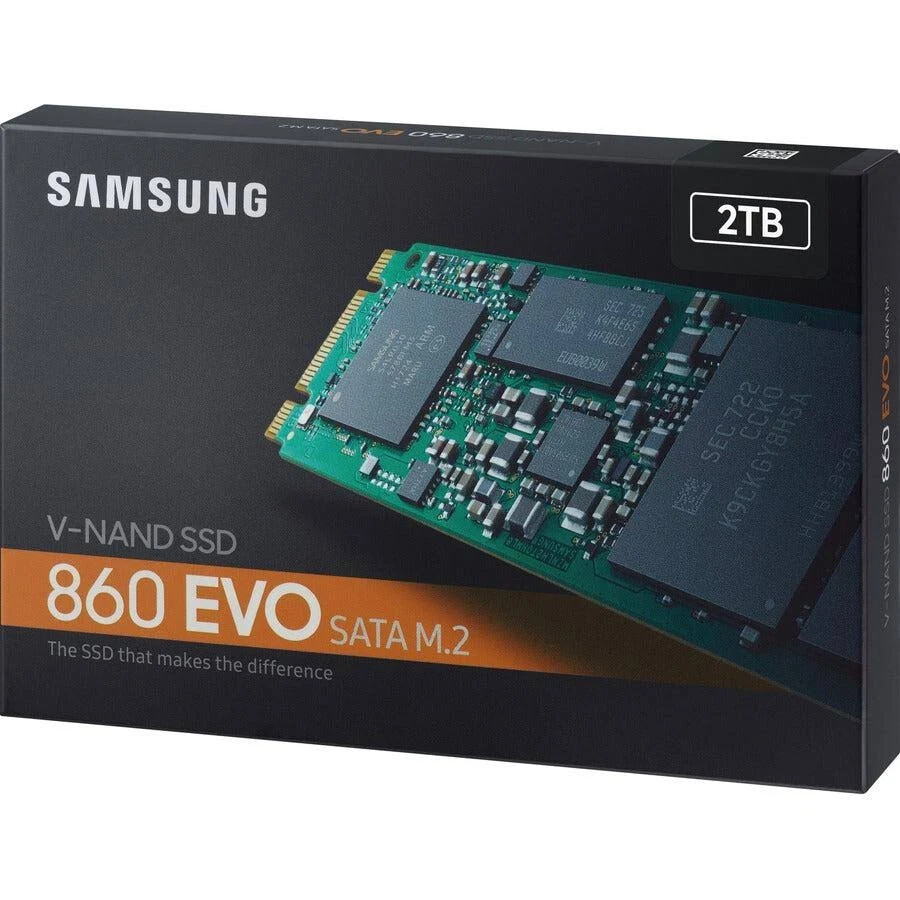 Samsung 860 EVO 2TB M2 V-NAND SSD 2TB MZ-N6E2T0BW MZ