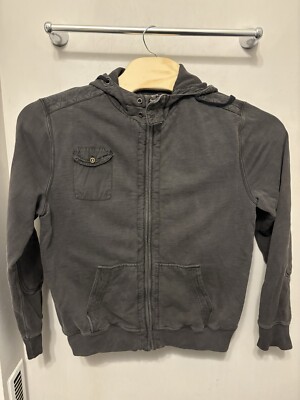 Carbon 2 Cobalt Hoodie Heavyweight Jacket Workwear Mens Medium Slate Gray Chunky