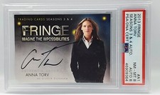 2013 Cryptozoic Fringe Seasons 3 & 4 Autograph A1 Anna Torv as Olivia Dunham PSA