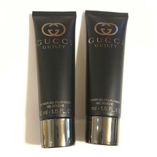 X2 Gucci Guilty Pour Homme Shower Gel For Men 50ml 1.6oz each NEW