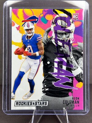 2024 Panini Rookies & Stars - Keon Coleman  - Rookie Exclusive RC #RE-KCN Bills