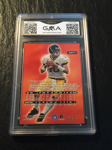 2000 Ultra Tom Brady #234 Rookie Football Trading Card GMA Graded Mint 9 - Picture 4 of 6