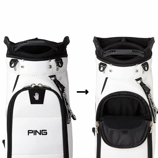 PING caddy bag CB-P212 ONE POCKET 2021 model ping caddy bag - Image 3 of 4