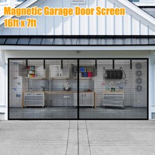Magnetic Screen Door Heavy Duty Hands-Free Mosquito Mesh Anti Bugs Fly Curtain