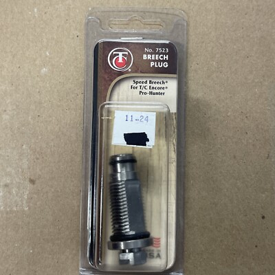 Thompson Center Encore Pro-Hunter Speed Breech Plug, T/C Muzzleloader ...