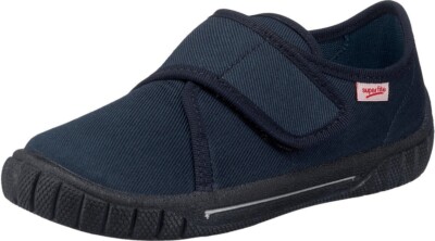 Superfit Kinder Hausschuh Bill 08271-8100 Klett unifarben blau Gr.23