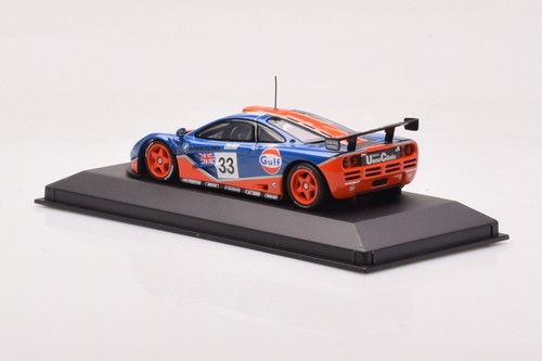 530164333 Mclaren F1 GTR n33 Gulf Racing Bellm Weaver Lehto Le Mans Minichamps 1 - Imagen 3 de 4