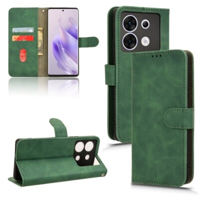 For Infinix Zero 30 5G Skin Feel Magnetic Flip Leather Phone Case Cover Shell