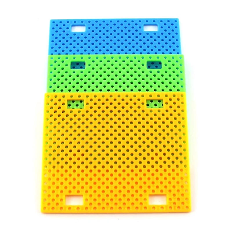 2pcs 90*75mm Plastic Plate Model Fix Diy Frame Breadboard Car Truck Robotic Part - Image 4 of 4