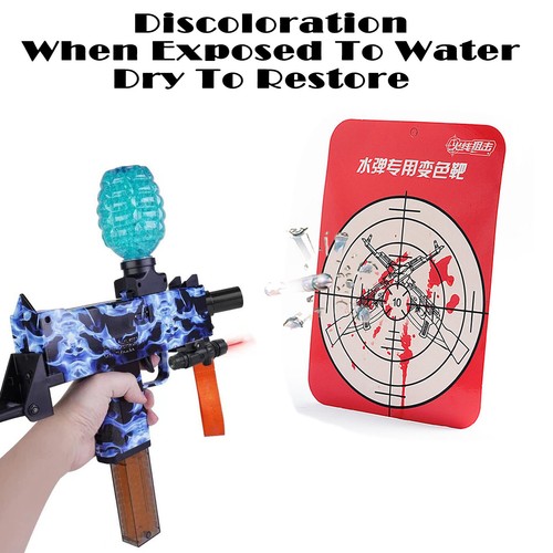 Targets Color Changing Shooting Paper Target For Kids Water Toy Game ...