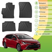 GummifußMatten Fussmatten Eco Friendly FüR Toyota Corolla Ab 2019 Stufenheck