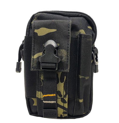 MOLLE Tactical Pouch Compact Utility Gear Bag Cell Phone Case for LG Velvet V60 - Picture 9 of 14