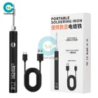 650mAh 510 interface Wireless Soldering Iron Pen Voltage Display USB Rechargable
