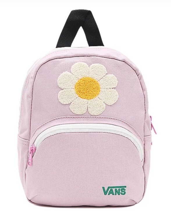 Vans Off The Wall Daisy Patch Mini Backpack Pink Lavender-image