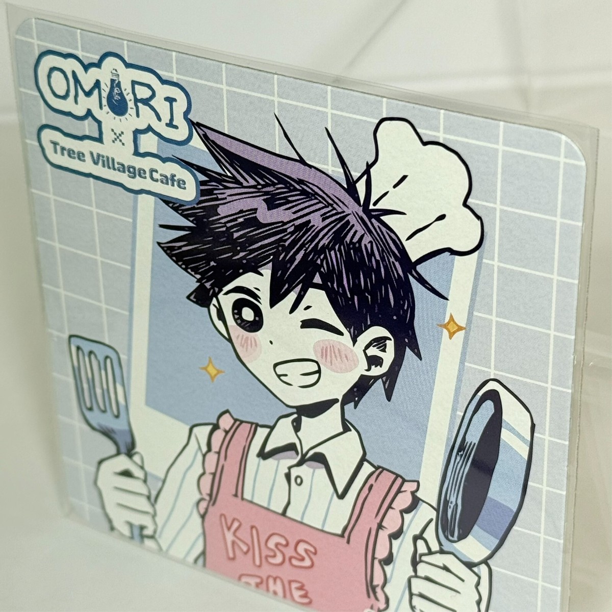 Hero Omori Tree Village Cafe coaster (thick rigid art