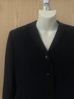 ANN TAYLOR navy blue button down blazer size 6 petite — photo 3