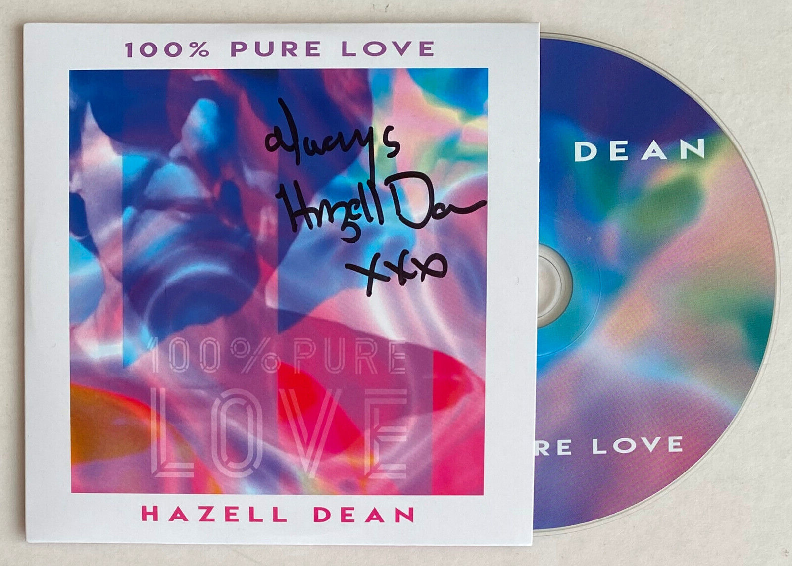 HAZELL DEAN * 100% PURE LOVE * UK LIMITED EDITION SIGNED 4 TRK CD * BN&M!