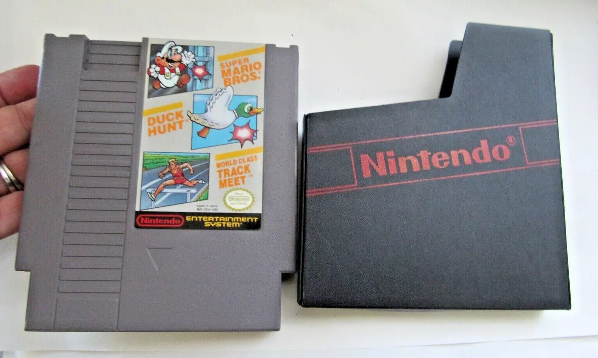 Super Mario Bros Duck Hunt World Class Track Meet Nintendo NES